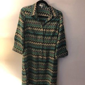 Beth Bowley Dress | Beth Bowley Sz 6 Dress | Color: Brown/Cream/Green